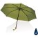 Paraguas Mini  RPET 190T de bambú 20.5 Verde