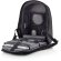 Bobby Hero Small, mochila antirrobo Negro/negro detalle 10