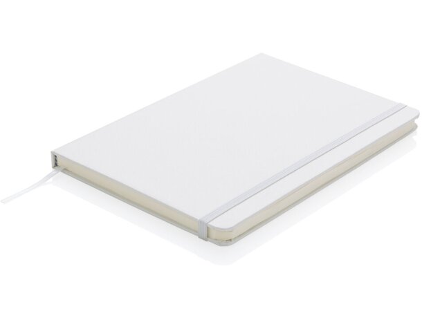 Libreta A5 Básica de Tapa Dura Blanco detalle 16