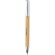 Bolígrafo moderno de bambú Marron detalle 3