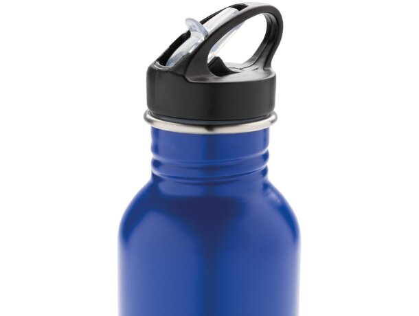 Botella de actividad acero inoxidable Deluxe Azul detalle 63