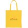 Tote sostenible 100% algodón Impact Aware Amarillo detalle 21