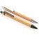 Bolígrafo elegante de madera de bambú Negro detalle 5