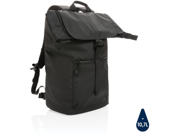 Mochila portátil impermeable RPET AWARE 15,6 pulgadas Impact Azul marino detalle 33