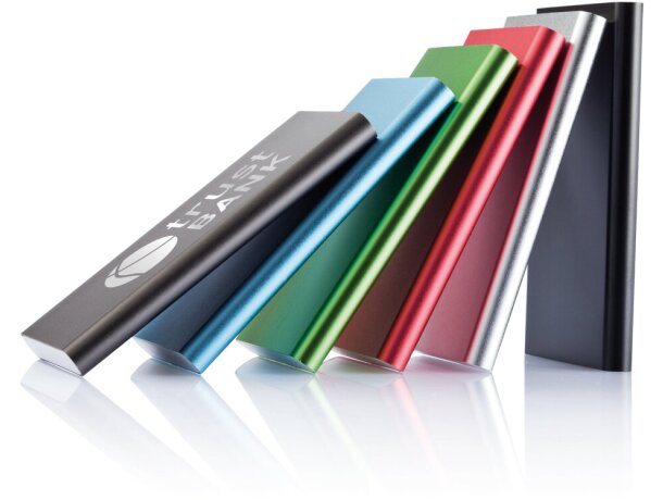 Powerbank elegante en varios colores de 4000 mah personalizado