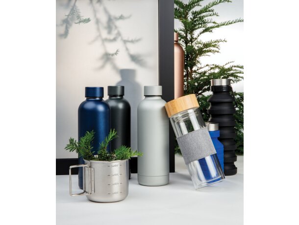 Botellas termo personalizadas acero inoxidable 500ml Impact Azul detalle 37