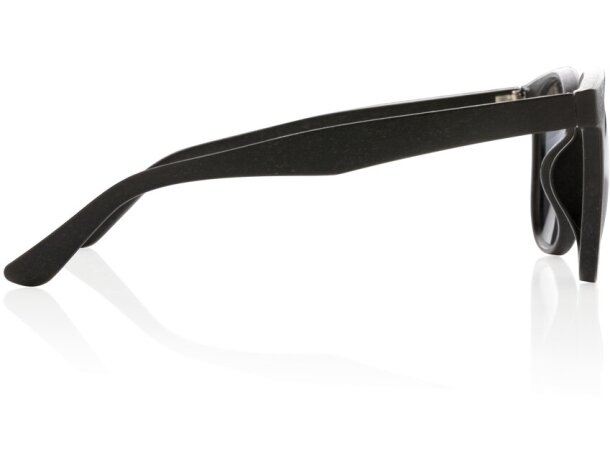 Gafas de sol ecológicas de fibra de paja de trigo ECO Negro detalle 2