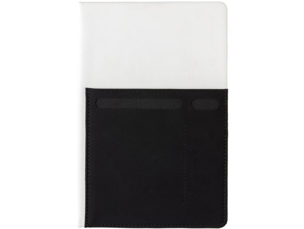 Libreta A5 Deluxe con bolsillos inteligentes Blanco detalle 14