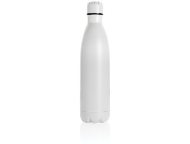 Botella de acero inoxidable al vacío de color sólido 750ml Blanco detalle 19