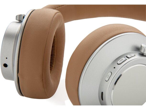 Auriculares inalámbricos Aria Marron detalle 19