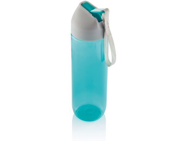 Botella tritan para agua 450 ml Turquesa/gris detalle 27