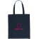 Tote sostenible 100% algodón Impact Aware Azul marino detalle 29
