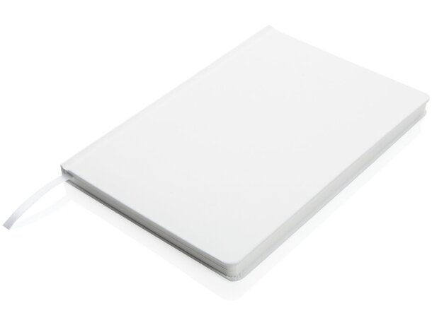 Libreta A5 de tapa dura de papel Impact Stone Blanco detalle 9