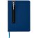 Libreta A5 con bolígrafo de lujo Azul marino detalle 14