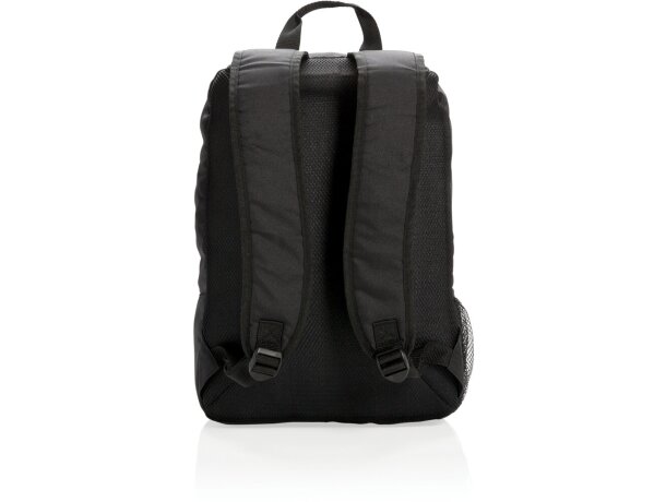 Mochila negocios 17” Swiss peak Negro detalle 4