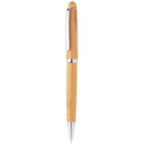 Bolígrafo de bambú en caja personalizado