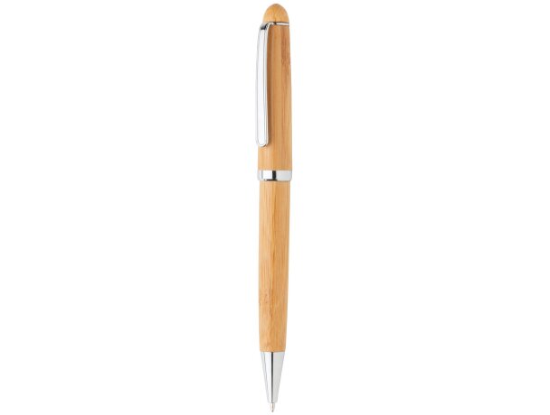 Bolígrafo de bambú en caja Marron detalle 7