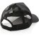 Gorra 5 paneles de algodón cepillado 190 gr Impact AWARE ™ Negro detalle 5