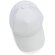 Gorra personalizable de 5 paneles en algodón cepillado 190 gr impact aware™ Blanco detalle 17