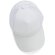 Gorra 5 paneles de algodón cepillado 190 gr Impact AWARE ™ Blanco detalle 17