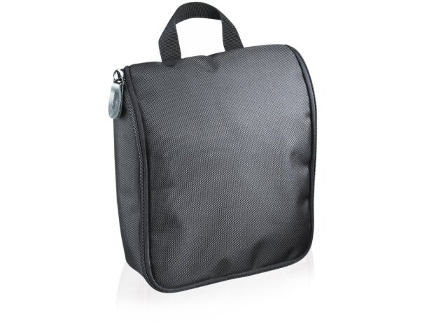 Neceser colgante XD Collection nylon 1680D con 8 compartimentos Negro detalle 2