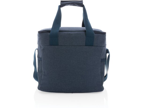 Bolsa termica publicitaria algodón reciclado Azul detalle 29