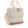 Bolsa termica publicitaria algodón reciclado Blanco detalle 6