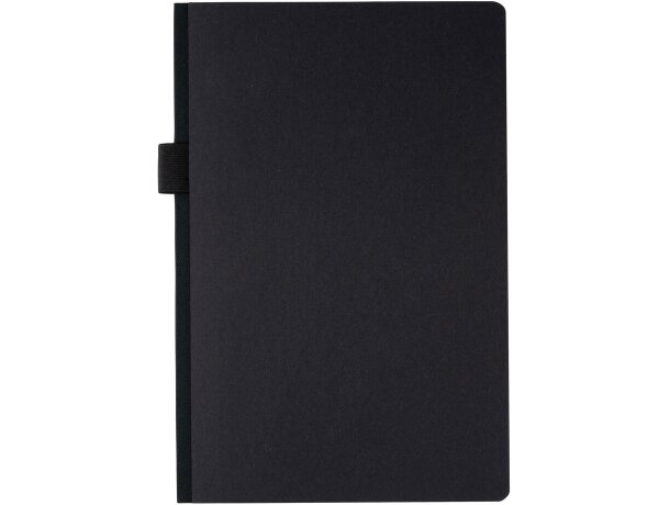 Libreta lujosa A5 FSC® de tapa dura Negro detalle 1