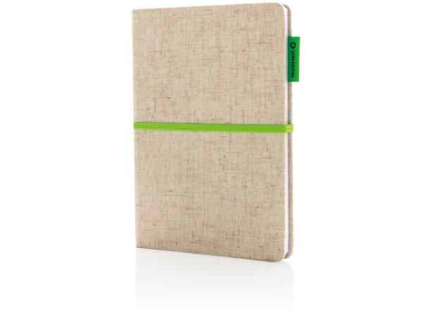 Libreta A5 Yute Ecologica personalizado