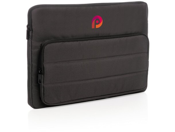 Funda para portátil Impact AWARE ™ RPET de 15,6 Negro detalle 6