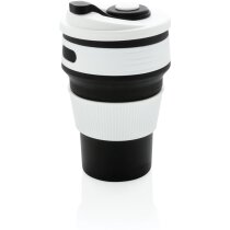 Taza plegable silicona 350 ml función antigoteo