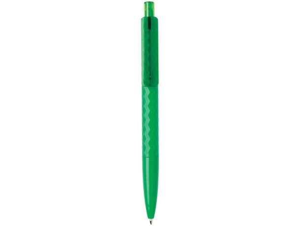 Bolis originales ballpoint acabado geométrico tinta alemana azul X3 Verde detalle 50