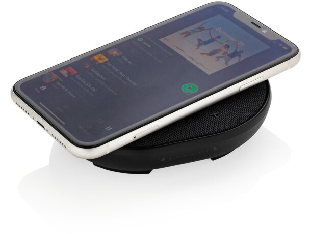 Altavoz 5W de carga inalámbrica Motorola ROKR 500 10W Negro detalle 1