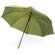 Paraguas ecológico automático de bambú. Verde detalle 10