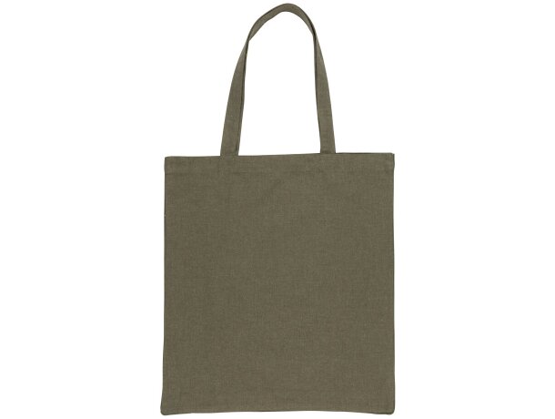 Tote sostenible 100% algodón Impact Aware Verde detalle 24