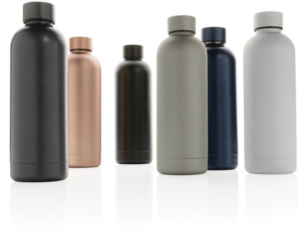 Botellas termo personalizadas acero inoxidable 500ml Impact Plata detalle 5