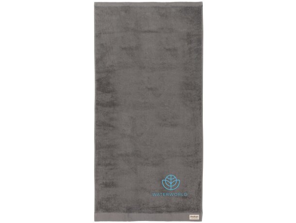 Toalla de baño Ukiyo Sakura AWARE ™ de 500 g/m2 50 x 100 cm Antracita detalle 3