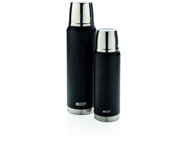 Termo Swiss Peak Elite de cobre al vacío 0.5L Negro detalle 9