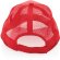 Gorra 5 paneles de algodón cepillado 190 gr Impact AWARE ™ Rojo detalle 23