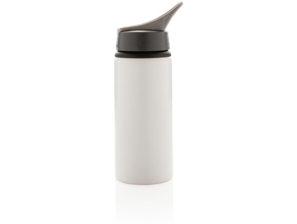 Botella deportiva con logo asa de transporte polipropileno Blanco detalle 15