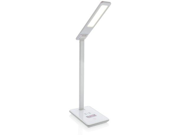 Lámpara de escritorio de carga inalámbrica 5W Blanco detalle 7