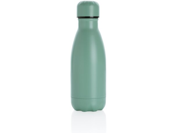 Botella de acero inoxidable al vacío de color sólido 260ml Verde detalle 38