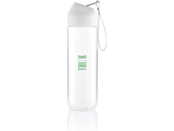 Botella tritan para agua 450 ml Blanco/gris detalle 18