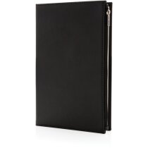 Libreta ejecutiva A5 con cremallera y bolsillo