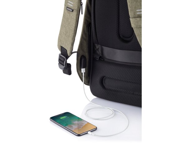 Bobby Hero Regular, mochila antirrobo Verde detalle 125