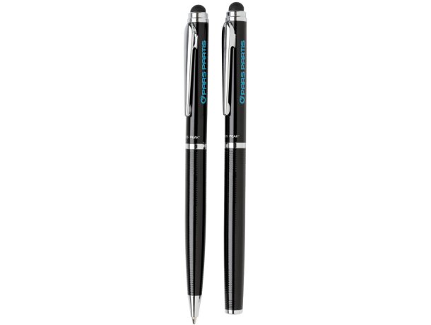 Set de Bolígrafos Swiss Peak deluxe Negro detalle 5