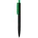 Bolígrafos con nombre forma exclusiva de diamante y tacto suave Verde/negro detalle 37