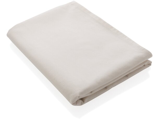 Mantel de algodón Ukiyo Aware ™ 180gr 250x140cm Blanco detalle 1