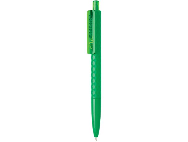 Bolis originales ballpoint acabado geométrico tinta alemana azul X3 Verde detalle 52