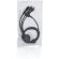 Multicable con 5 conectores de nailon trenzado Negro detalle 9